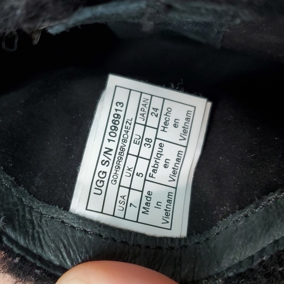 Ugg Australia Women Ankle Suede Boots shoes sz 7 - Picture 12 of 14